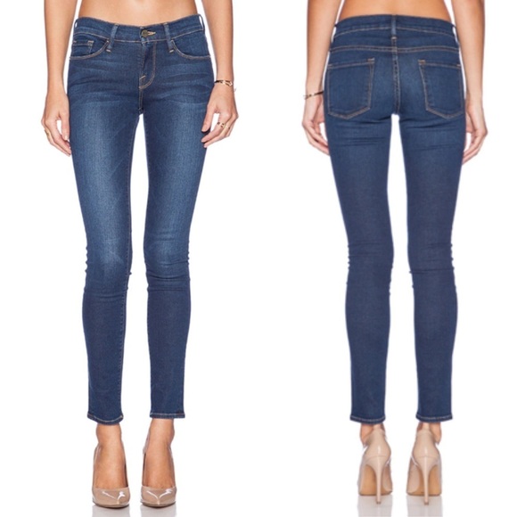 Frame Denim Le Skinny de Jeanne in Columbia Road - Picture 1 of 7